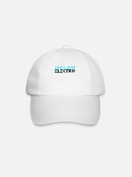 Electro - Baseballkappe - Weiß/Weiß