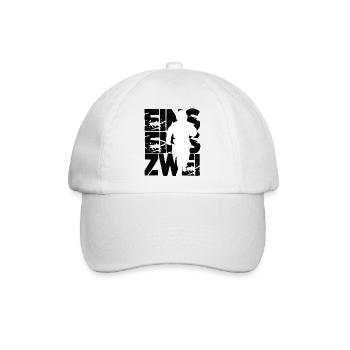 Freiwillige Feuerwehr - Baseballkappe - Weiß/Weiß - Vorne