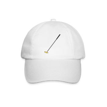 Golf Golfschläger Golfsport - Baseballkappe - Weiß/Weiß - Vorne