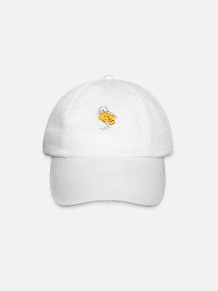Küken - Baseballkappe - Weiß/Weiß