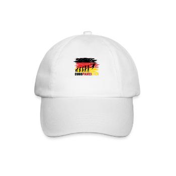 Handball Europameister Deutschland - Baseballkappe - Weiß/Weiß - Vorne