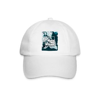 SAVE THE OCEAN - Baseballkappe - Weiß/Weiß - Vorne