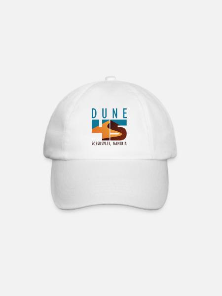 Dune 45 - Sossusvlei, Namibia - Baseballkappe - Weiß/Weiß