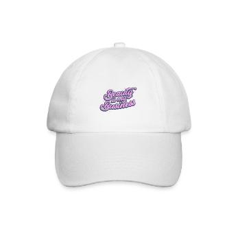 Kosmetikerin Make-Up - Baseballkappe - Weiß/Weiß - Vorne