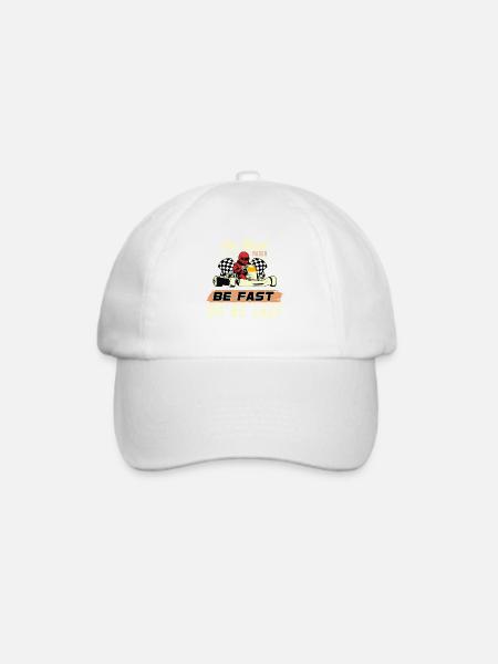 Go Kart - Baseballkappe - Weiß/Weiß