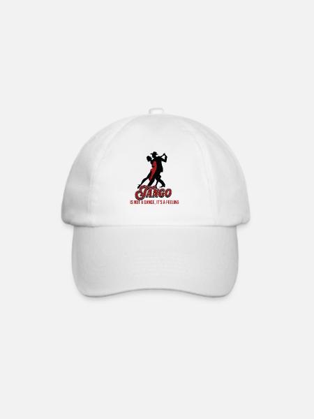 Tango, Tango Tänzer - Baseballkappe - Weiß/Weiß