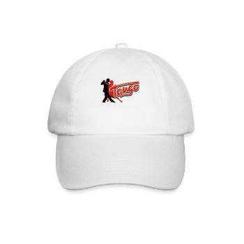 Tango, Tango Tänzer - Baseballkappe - Weiß/Weiß - Vorne