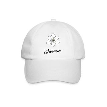 Jasmin - Baseballkappe - Weiß/Weiß - Vorne
