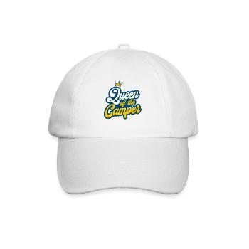 Wohnwagen Camping - Baseballkappe - Weiß/Weiß - Vorne