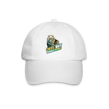 Kämpfen Karate - Baseballkappe - Weiß/Weiß - Vorne