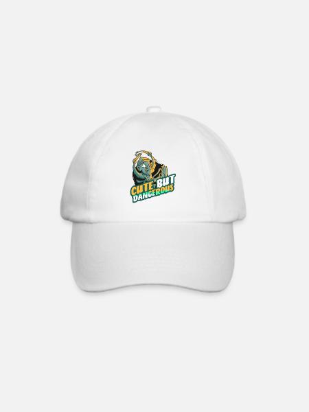 Kämpfen Karate - Baseballkappe - Weiß/Weiß
