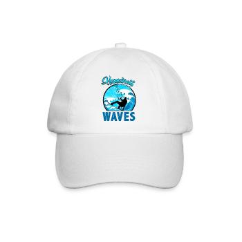 Kitesurfing, Kiteboarding - Baseballkappe - Weiß/Weiß - Vorne