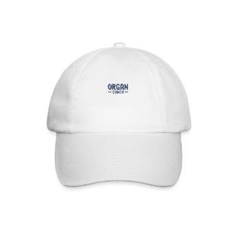 Organspende Organe Spenden Organspender Retter - Baseballkappe - Weiß/Weiß - Vorne