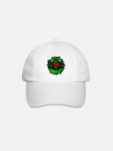 wicca - Baseballkappe - Weiß/Weiß