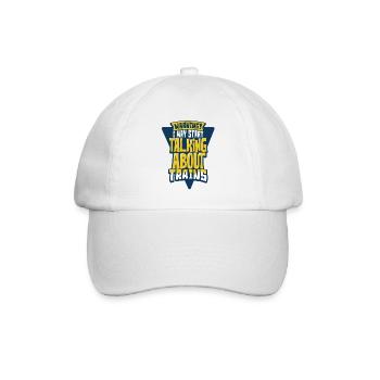 Züge - Baseballkappe - Weiß/Weiß - Vorne