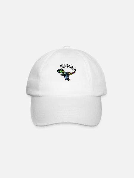 Babysaurus - Baseballkappe - Weiß/Weiß