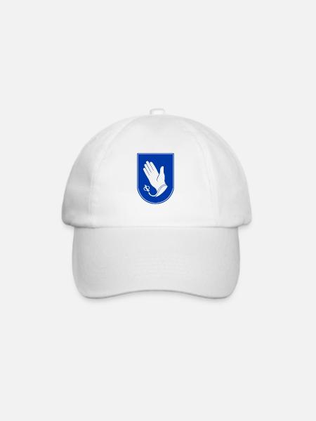 Handschuhsheim Wappen Hendesse - Baseballkappe - Weiß/Weiß
