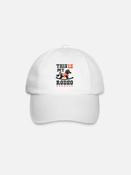 Rodeo - Baseballkappe - Weiß/Weiß