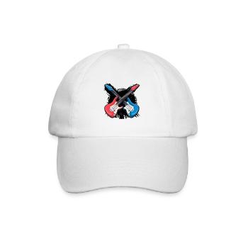 Musik Lieder Gitarre - Baseballkappe - Weiß/Weiß - Vorne