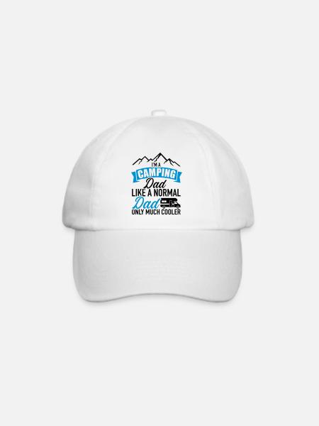 Wohnmobil - Baseballkappe - Weiß/Weiß