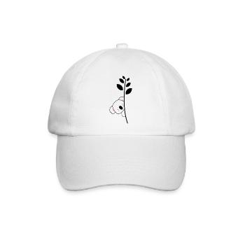 Koala Bär Australien - Baseballkappe - Weiß/Weiß - Vorne