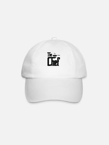 Der Küchenchef - Baseballkappe - Weiß/Weiß