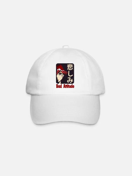 Bad Atti - Baseballkappe - Weiß/Weiß