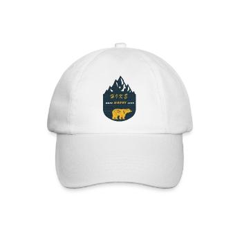 Mountain Hiking - Baseballkappe - Weiß/Weiß - Vorne
