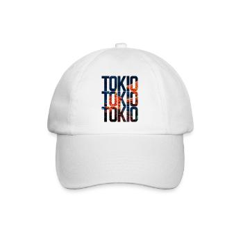 Tokio - Baseballkappe - Weiß/Weiß - Vorne