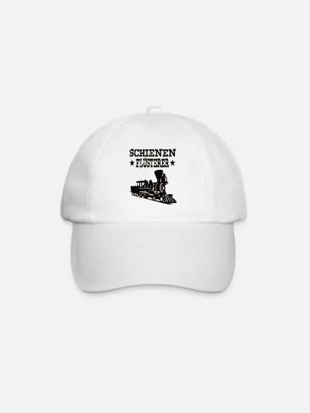 Eisenbahner - Baseballkappe - Weiß/Weiß