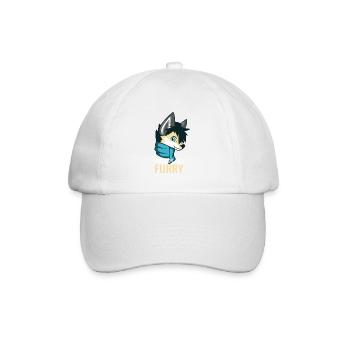Stolzer Furry Haustierbesitzer oder Liebhaber Gesc - Baseballkappe - Weiß/Weiß - Vorne