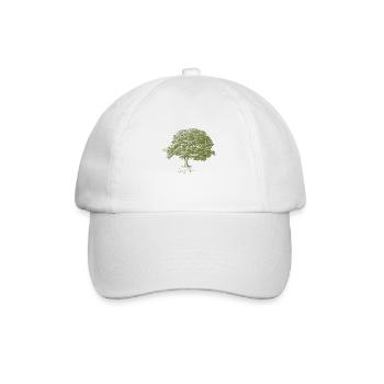 Loving Trees - Baseballkappe - Weiß/Weiß - Vorne