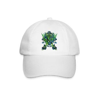 Vincent van Gogh Iris Schwertlilien | Jack Joblin - Baseballkappe - Weiß/Weiß - Vorne