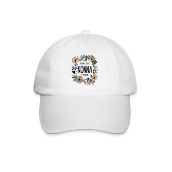 Coolste Nonna aller Zeiten | Geschenk der Großmutter - Baseballkappe - Weiß/Weiß - Vorne