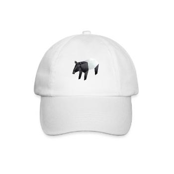 Tapir - Baseballkappe - Weiß/Weiß - Vorne