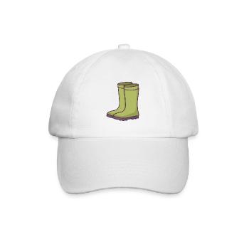 Gummistiefel - Baseballkappe - Weiß/Weiß - Vorne