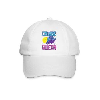 Kreuzfahrt Queen - Baseballkappe - Weiß/Weiß - Vorne