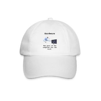 Programming Programmierer Informatik Hardware - Baseballkappe - Weiß/Weiß - Vorne
