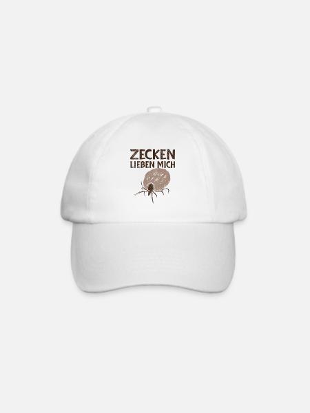 Gärtner Gartenarbeit Förster Waldarbeiter Zecken - Baseballkappe - Weiß/Weiß