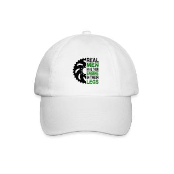 Männer Rennrad - Baseballkappe - Weiß/Weiß - Vorne