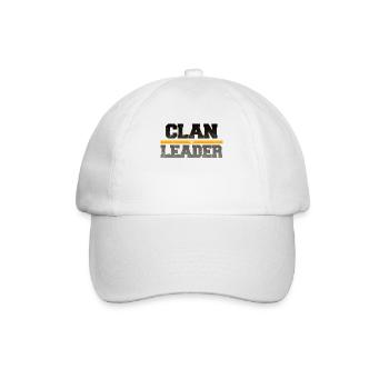 Clan Leader Clash Gamer Royale Arena - Baseballkappe - Weiß/Weiß - Vorne