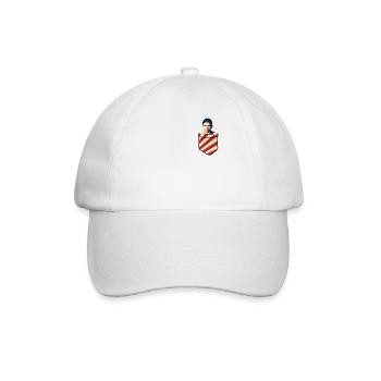 Franz Kafka - Baseballkappe - Weiß/Weiß - Vorne