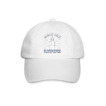 MOIN IHR FLITZPIEPEN - Baseballkappe - Weiß/Weiß - Vorne