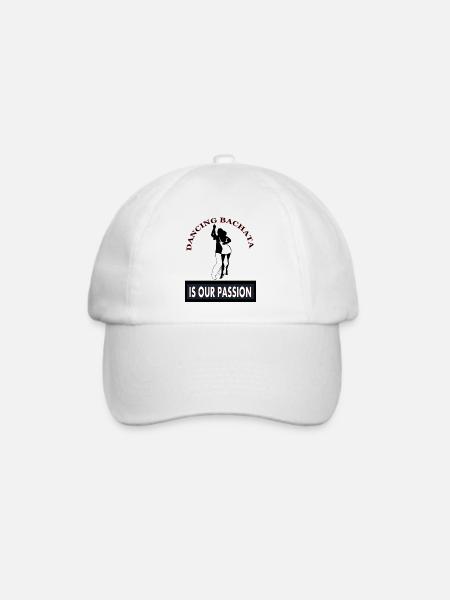Bachata tanzen Bachata Tänzer Tanzpaar Geschenk - Baseballkappe - Weiß/Weiß