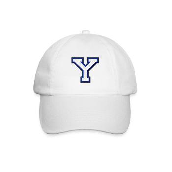 Varsity Y Yale - Baseballkappe - Weiß/Weiß - Vorne