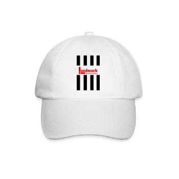 Dunfermline Neunziger Jahre Retro - Baseballkappe - Weiß/Weiß - Vorne