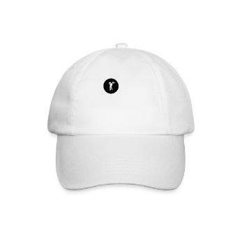 Golfen Golf Golfer Golfball - Baseballkappe - Weiß/Weiß - Vorne