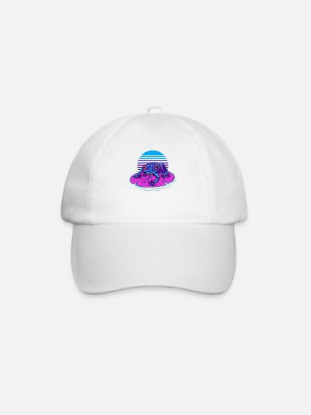 Frosch, Frosch liebt Frösche, Frosch Fänger, - Baseballkappe - Weiß/Weiß