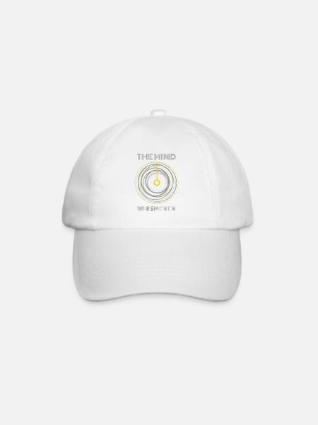 Hypnotiseur, Hypnotiseur Mentalismus, - Baseballkappe - Weiß/Weiß