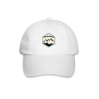 Berge - Baseballkappe - Weiß/Weiß - Vorne